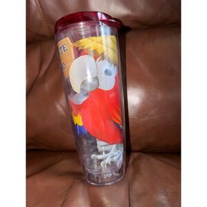 Margaritaville Parrot It's A State Of Mind 24oz Insulated Travel Tumbler Red Lid